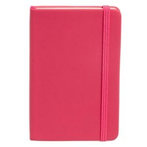 Hardcover Notebook Pocket ( 3.7 x 5.7) Lined Pink